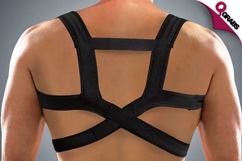 For QR39 Sit Up Straight with Unisex Adjustable Posture Correctors - Available in Two Sizes! (QR78 Value)